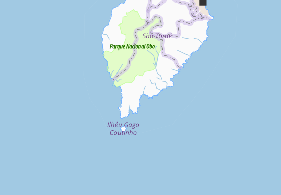 Mapa Monte Sinai