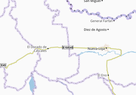 Kaart Plattegrond Sevilla