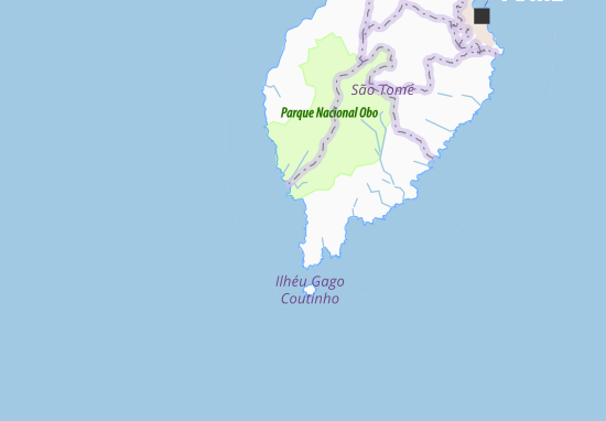 Kaart Plattegrond Ilhéu Dos Côcos