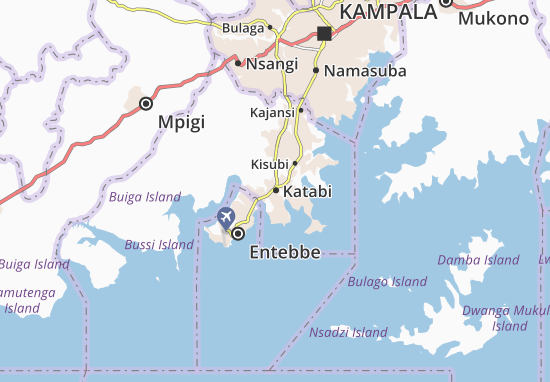 Kaart Plattegrond Katabi