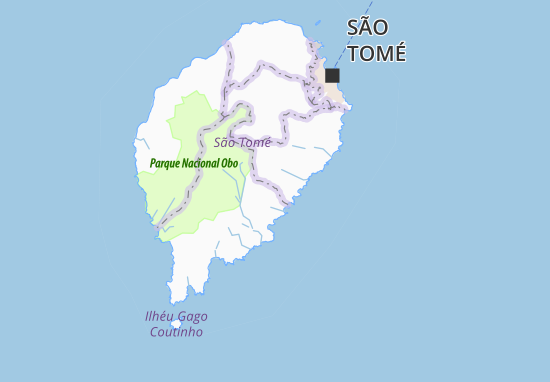 Karte Stadtplan Àgua Joao