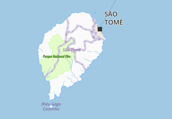 Kaart Plattegrond São Jerónimo