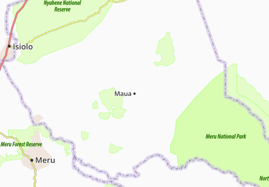 Mapa Maua