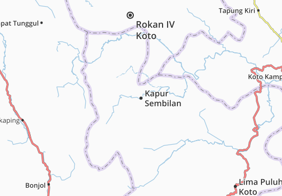 Kaart Plattegrond Kapur Sembilan
