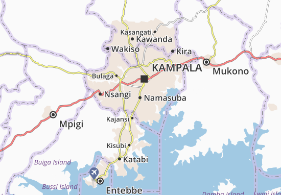 Carte-Plan Namasuba