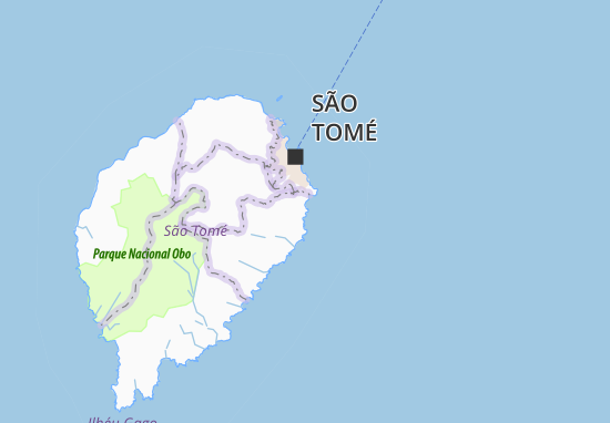 Uba Budo Praía Map