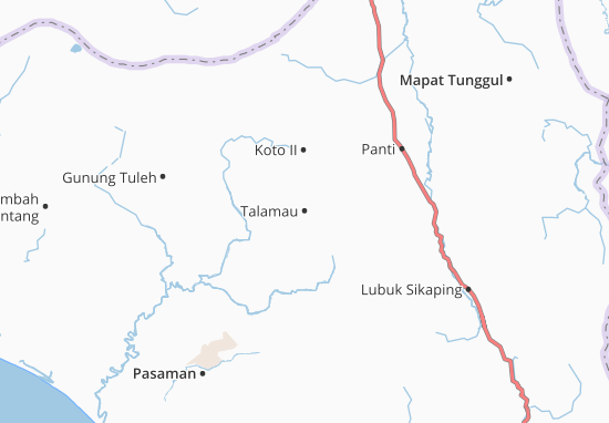 Karte Stadtplan Talamau