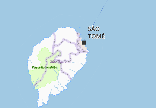 Kaart Plattegrond Guégue Velho