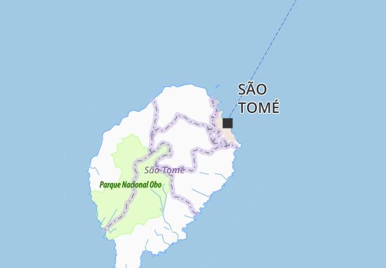 Karte Stadtplan António Soares