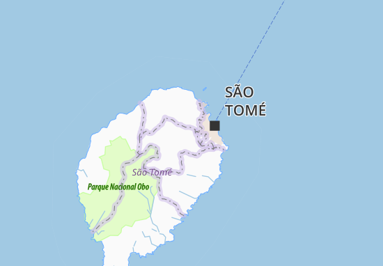 Mapa Obó Izaquente