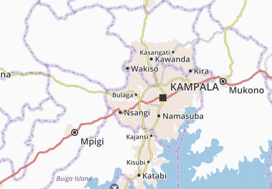 Karte Stadtplan Bulaga