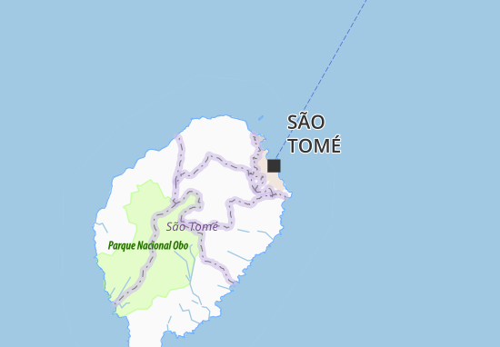 Karte Stadtplan Rio Vouga