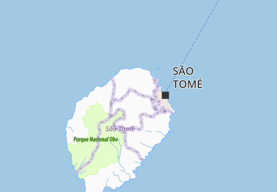 Kaart Plattegrond Vila Graciosa