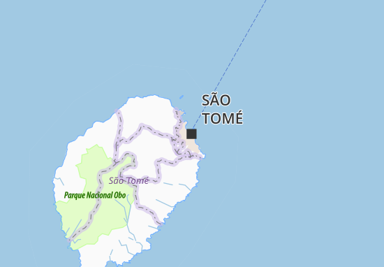 Carte-Plan São Tomé