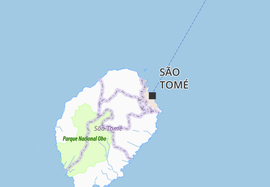 Karte Stadtplan Santarém