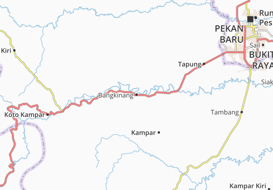 Bangkinang Map