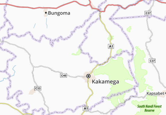 Kaart Plattegrond Bulekhero