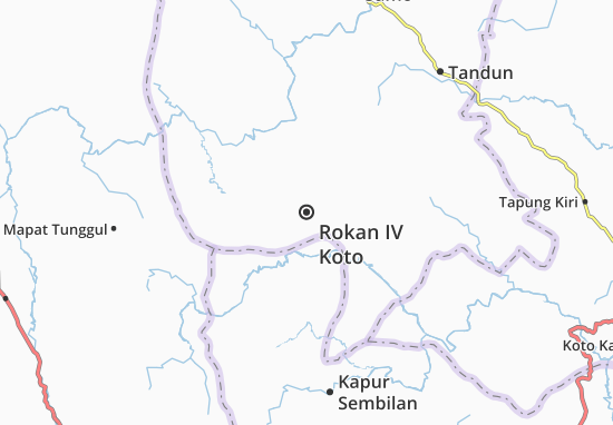Karte Stadtplan Rokan IV Koto