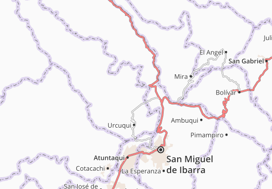 Karte Stadtplan Pablo Arenas