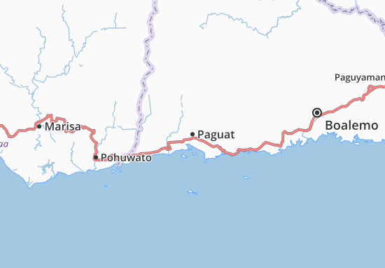 Karte Stadtplan Paguat