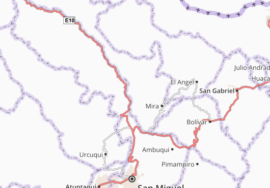 Juan Montalvo Map