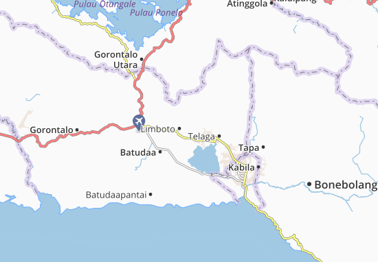 Limboto Map