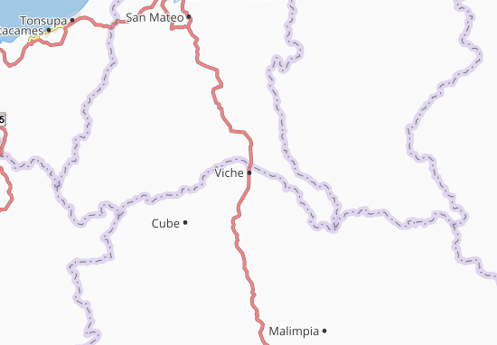 Mapa Viche