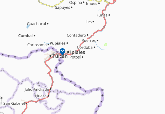 Mapa Potosí