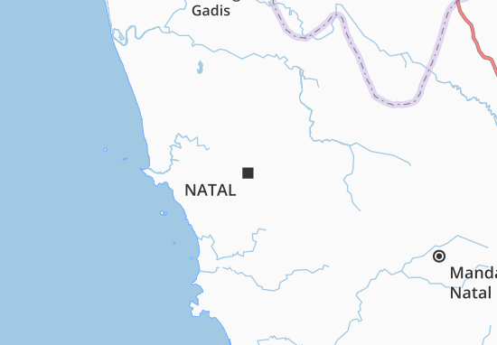 Karte Stadtplan Natal