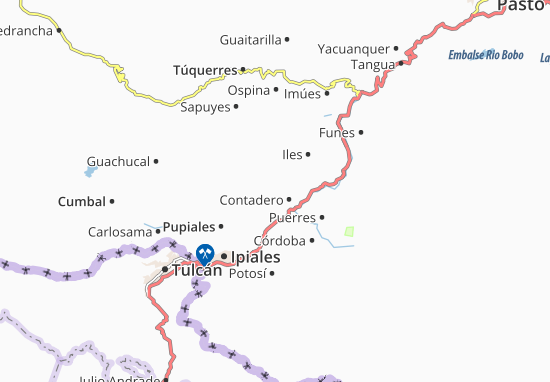 Mapa Gualmatán