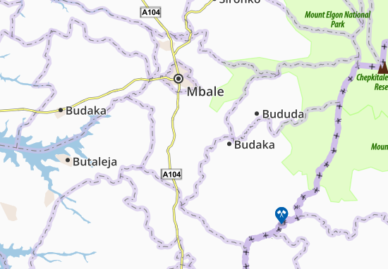 Karte Stadtplan Bungokho