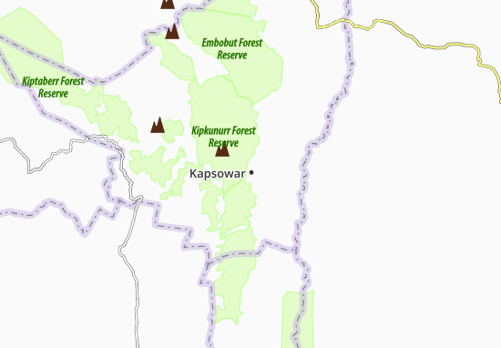 Mapa Kapsowar