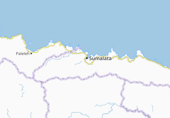 Kaart Plattegrond Sumalata
