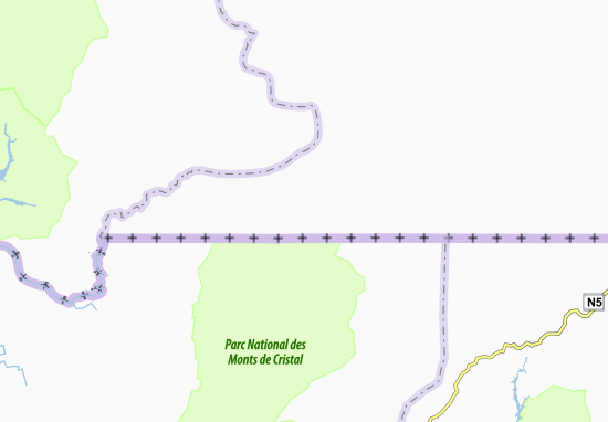 Karte Stadtplan Mveayong