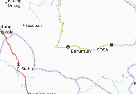 Mapa Barumun