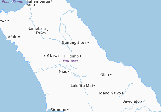 Mapa Hiliduho