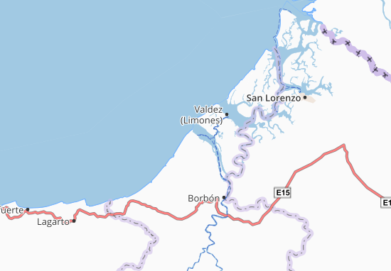 Karte Stadtplan La Tola