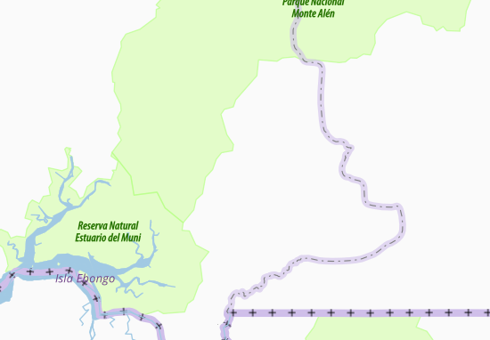 Karte Stadtplan Miang II