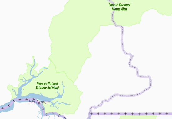 Mapa Ncolamvam