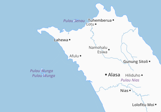 Mapa Afulu