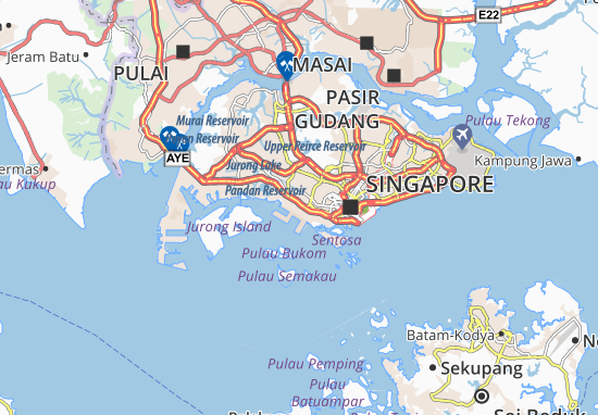 Pasir Panjang Map
