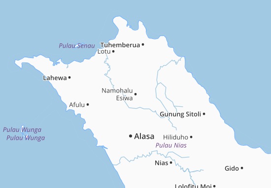 Mapa Namohalu Esiwa