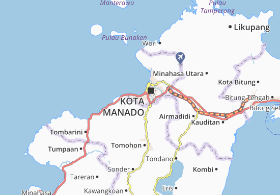 Malalayang Map
