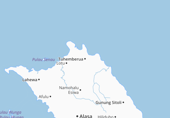 Mapa Tuhemberua