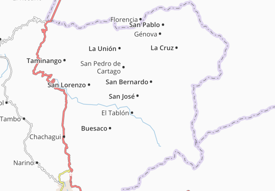 Mappe-Piantine San José