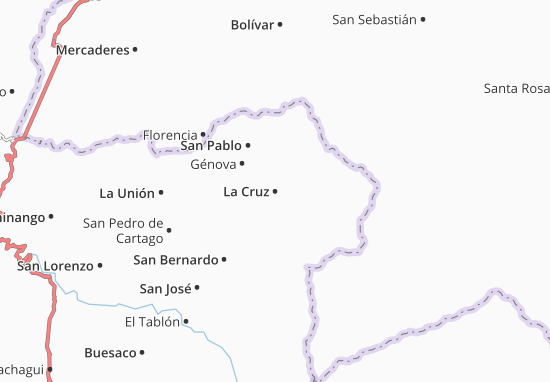 Mappe-Piantine La Cruz