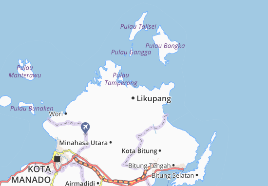 Mappe-Piantine Likupang