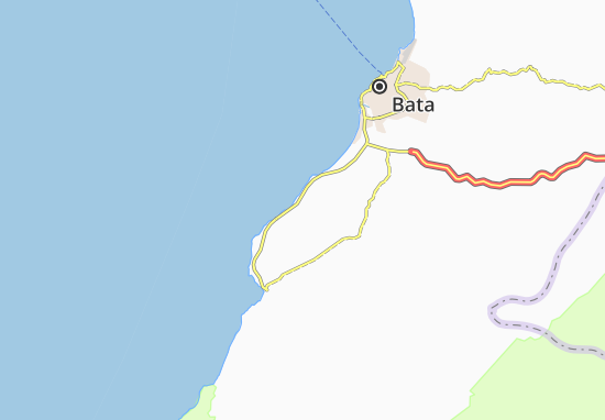 Mapa Tubana