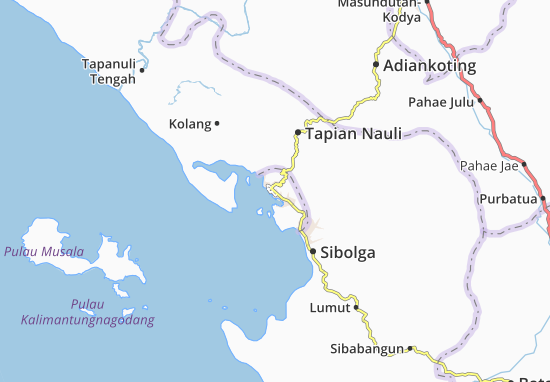 Sibolga Kota Map