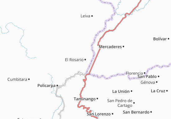 El Rosario Map